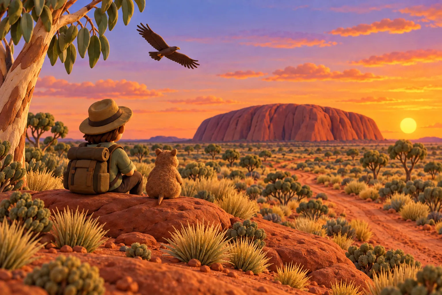 Uluru and the Red Centre